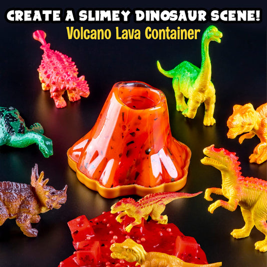 Original Stationery Dinosaur Slime Kit dino-poop accents for playful textures