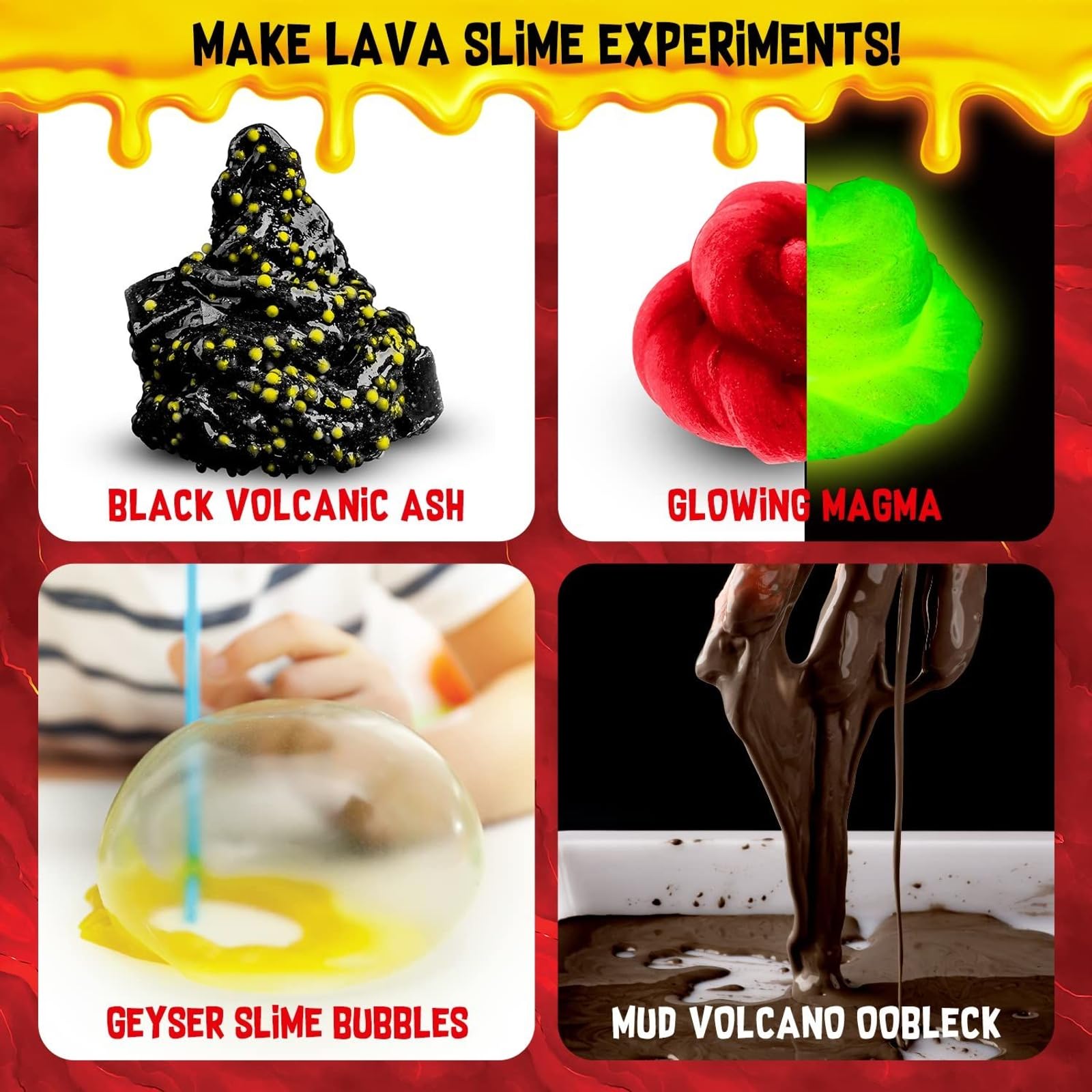 Original Stationery Lava Science Slime Kit kids-learning supports hands-on exploration
