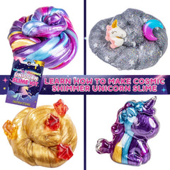 Original Stationery Unicorn Slime Kit pearlescent slime with shimmering texture for creative crafting
