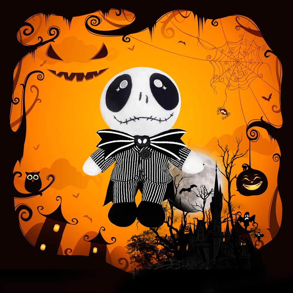 Originalidad Pumpkin King plush, cuddle-friendly companion for car rides and school days