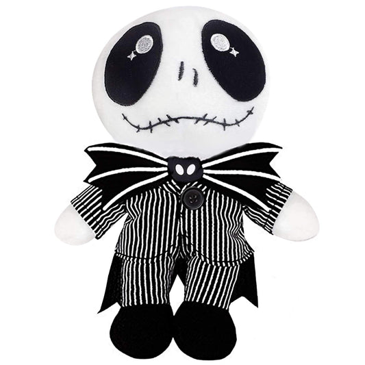 Originalidad Jack Skellington plush close-up, soft and skin-friendly for cozy play