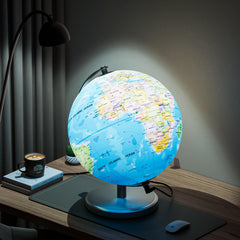 Orionstar LED night light globe provides gentle illumination at bedtime