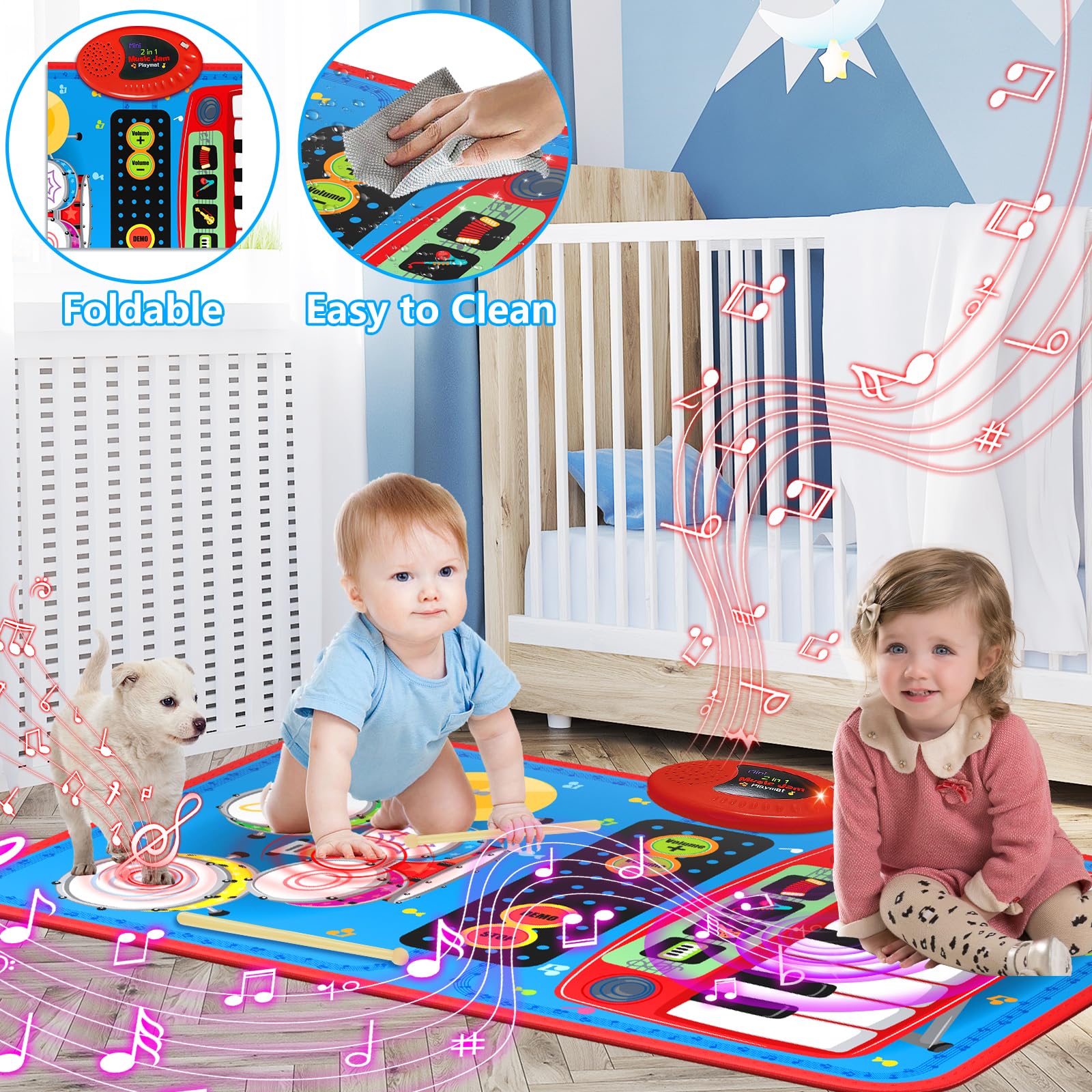 Easy to clean and wipe for quick tidy ups