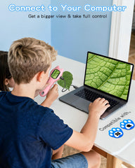 Oripira microscope lanyard enables easy carrying on backpacks or around the neck.