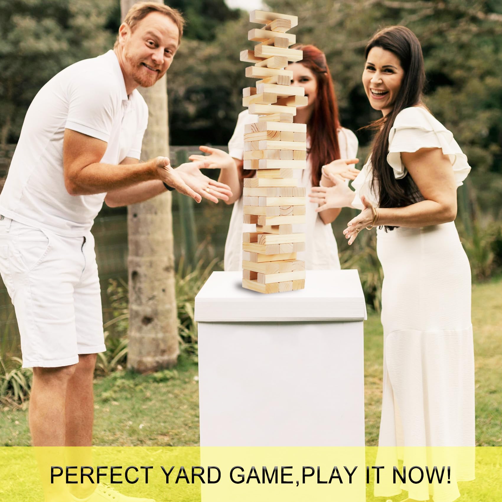 Orizliztion backyard game set for gatherings and parties.