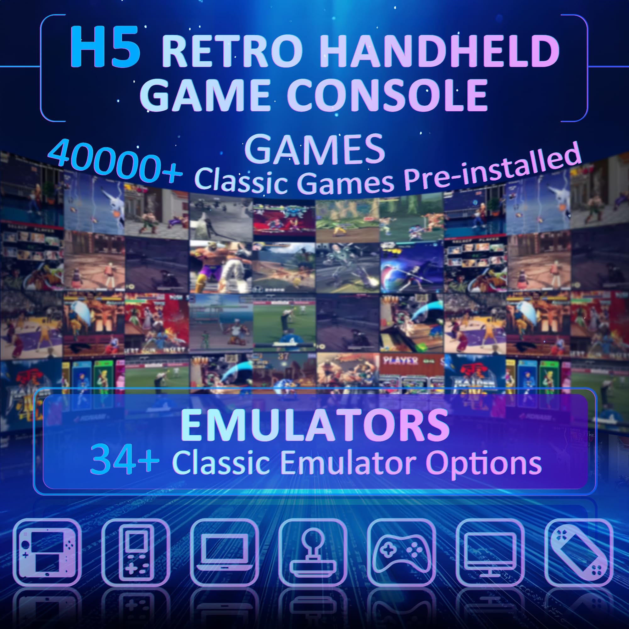 OROMVO H5 ergonomic controls for comfortable extended play