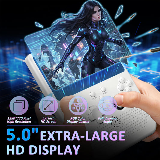 OROMVO H5 preloaded with 40,000 games for instant retro play