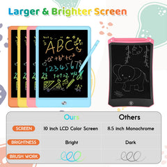ORSEN doodle board with stylus hanging lanyard for mess-free storage