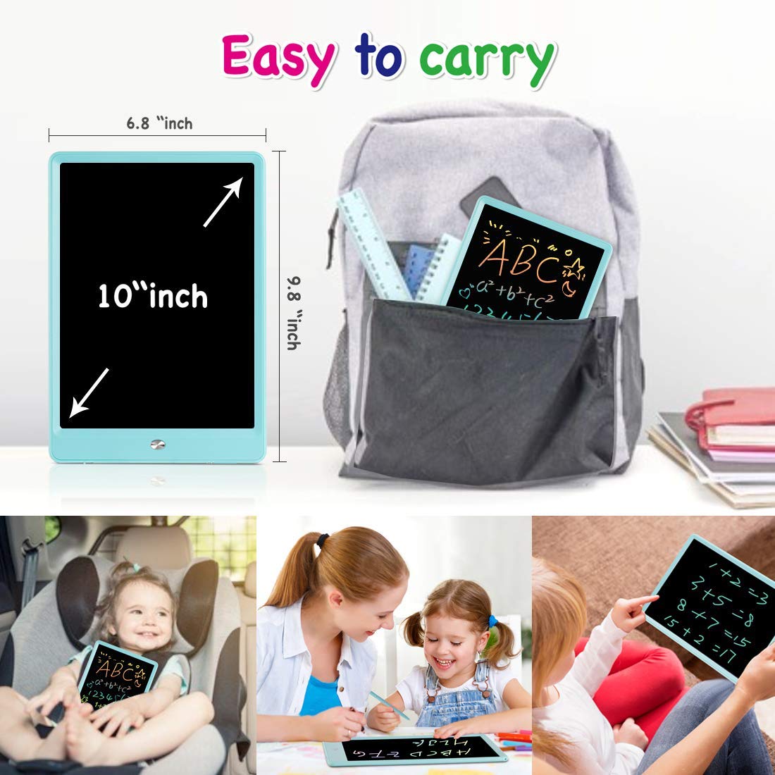 ORSEN kids gift-ready doodle board for ages 3 to 6 and back-to-school use