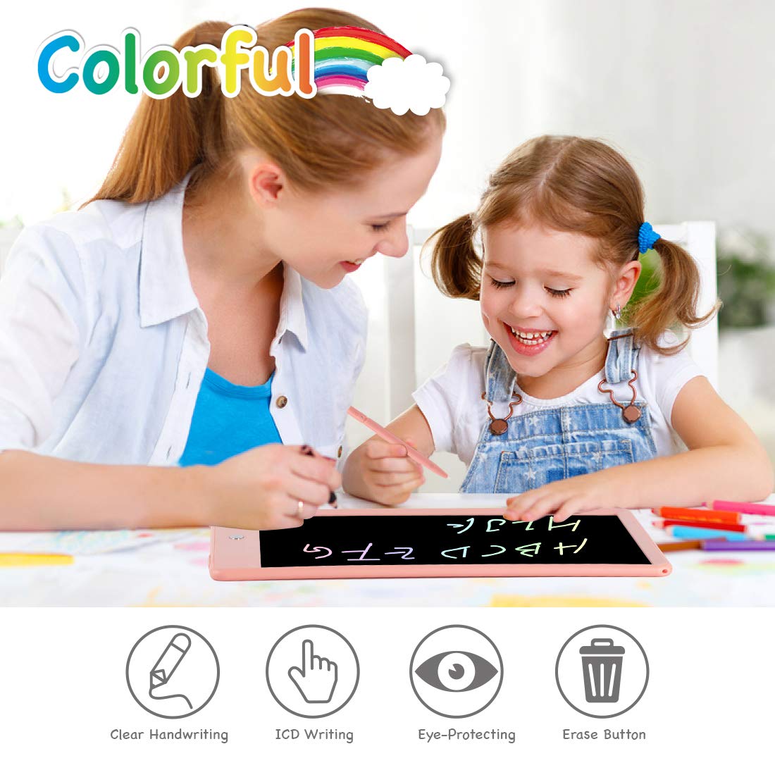 ORSEN LCD Writing Tablet child doodling session to spark imagination