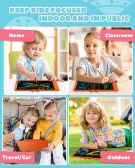 ORSEN compact toy supports color perception and hand-eye coordination during drawing.
