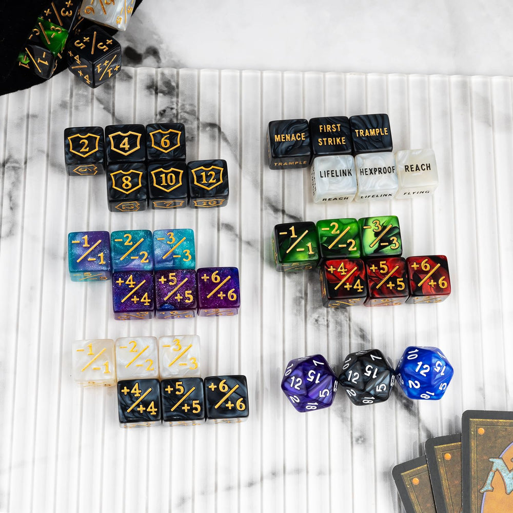 ORUNI ability keywords dice counter helps quick tracking of effects