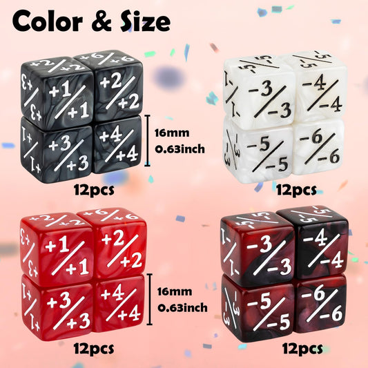 ORUNI white marble counters with clear digits for easy reading.