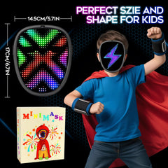 ORWINE Halloween party scene with LED mask creates festive atmosphere