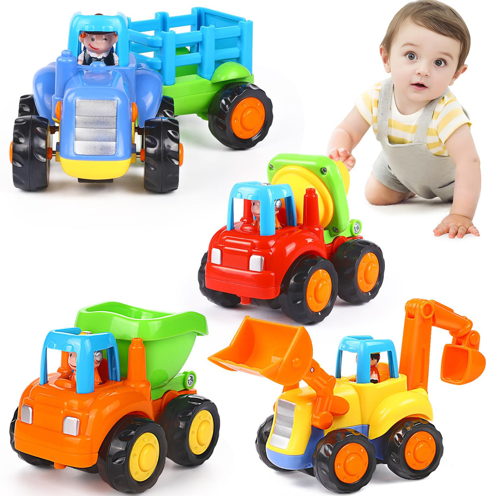 ORWINE Inertia toy dump truck for imaginative play and motor skill development.