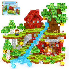 ORZbb magnetic blocks 120-piece set fuels imaginative building play.