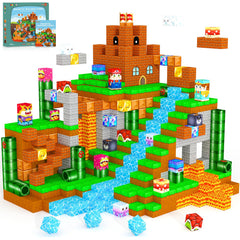 ORZbb magnetic blocks forest castle theme for imaginative play and fine motor skill development.