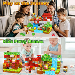 ORZbb magnetic blocks portable storage bag enables travel fun.