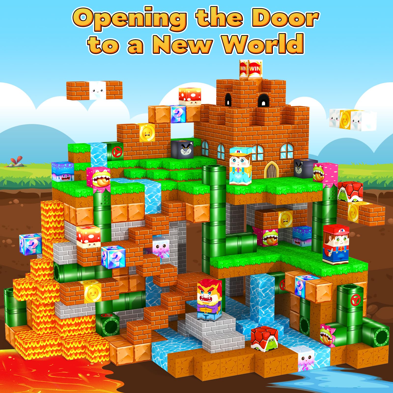 ORZbb magnetic blocks spatial thinking boost through hands-on building and shape recognition.