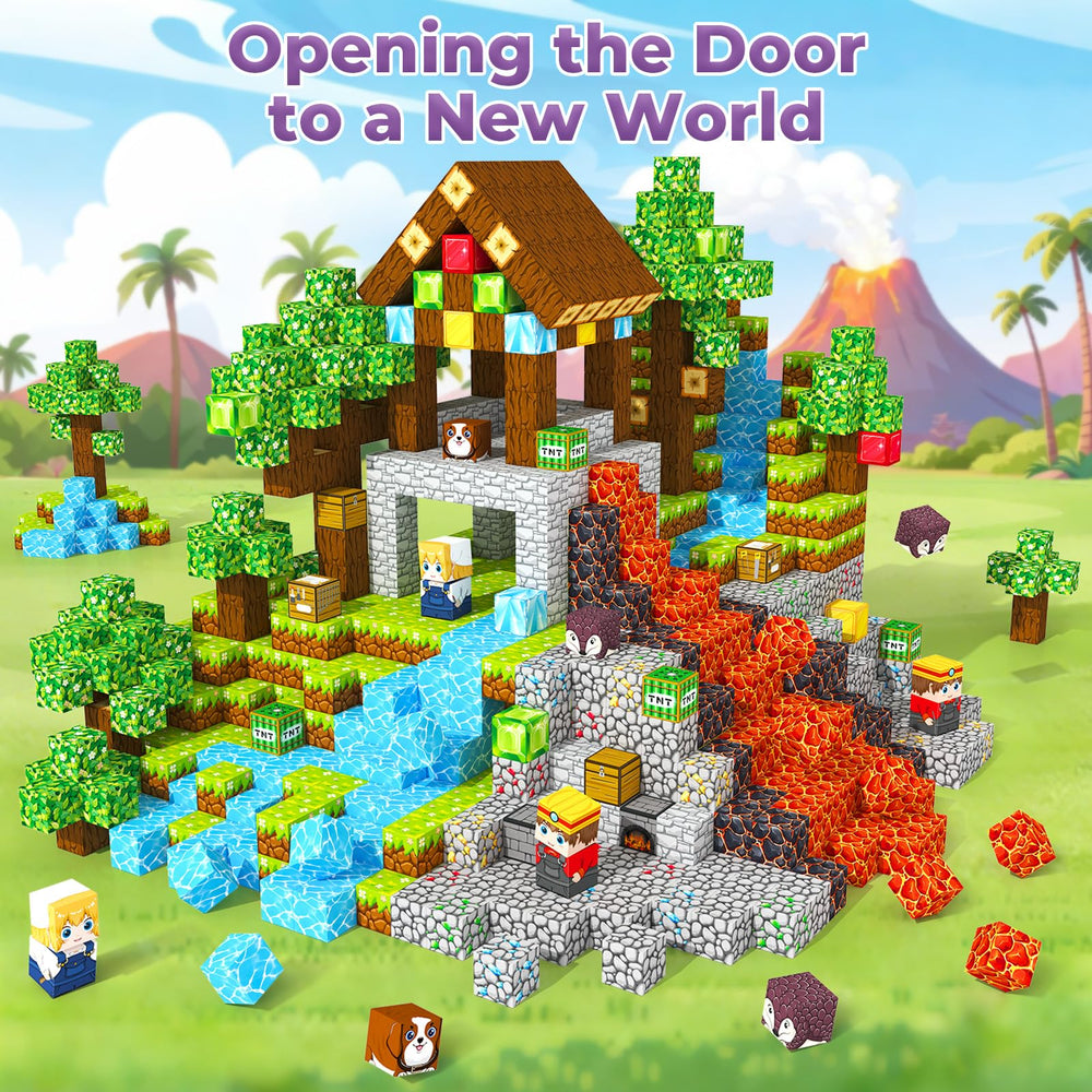 ORZbb magnetic tiles supporting STEM-inspired exploration at home or in class.