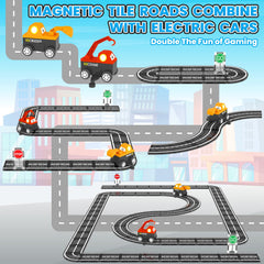 ORZbb crane truck tile encourages engineering imagination and cooperative building