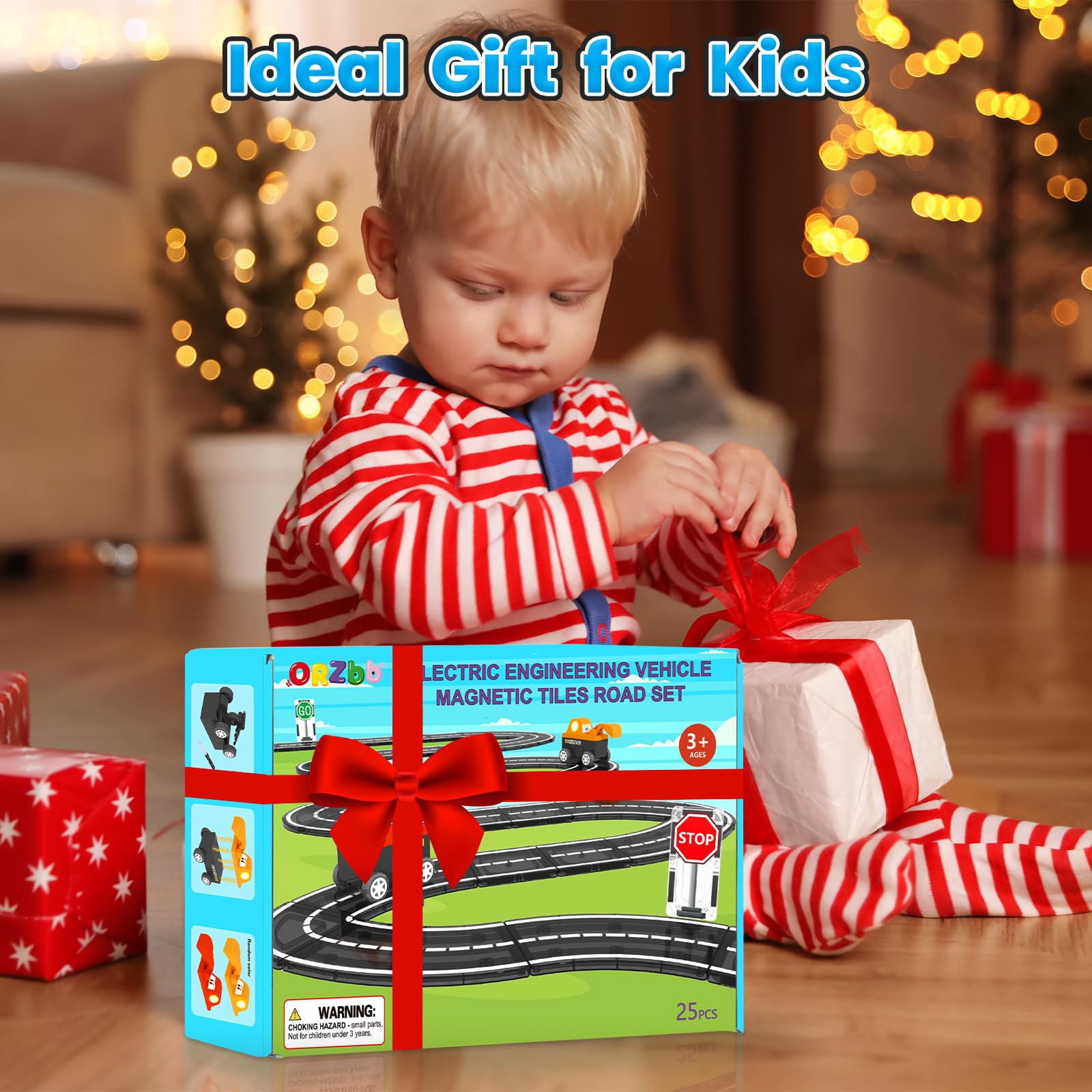ORZbb play scene invites kids to build roads, loops, and construction routes