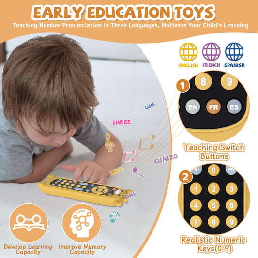 Orzbow remote volume buttons enable easy sound control during playtime.
