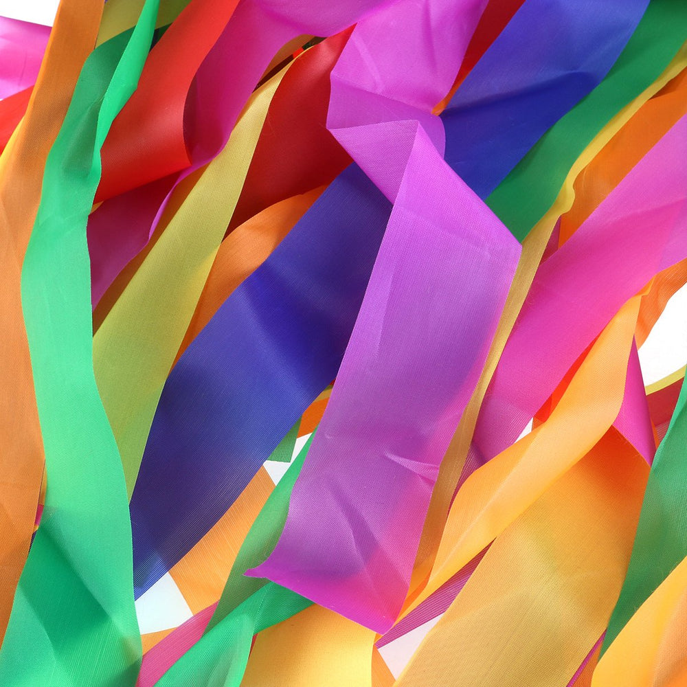 ORZIZRO Rainbow Dance Ribbons suited for kids and adults to enjoy active play