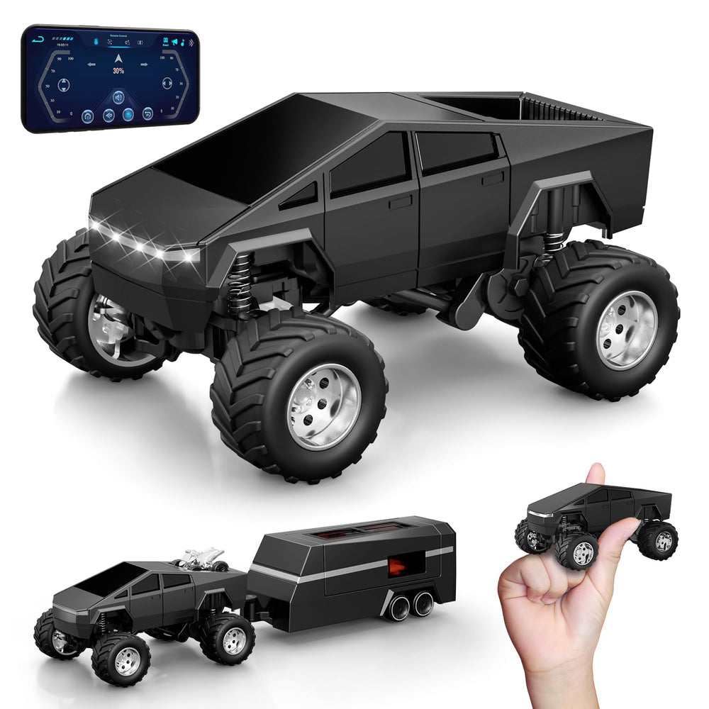 OSIMILY Mini RC Car showing compact design for easy portability and quick setup on any surface.