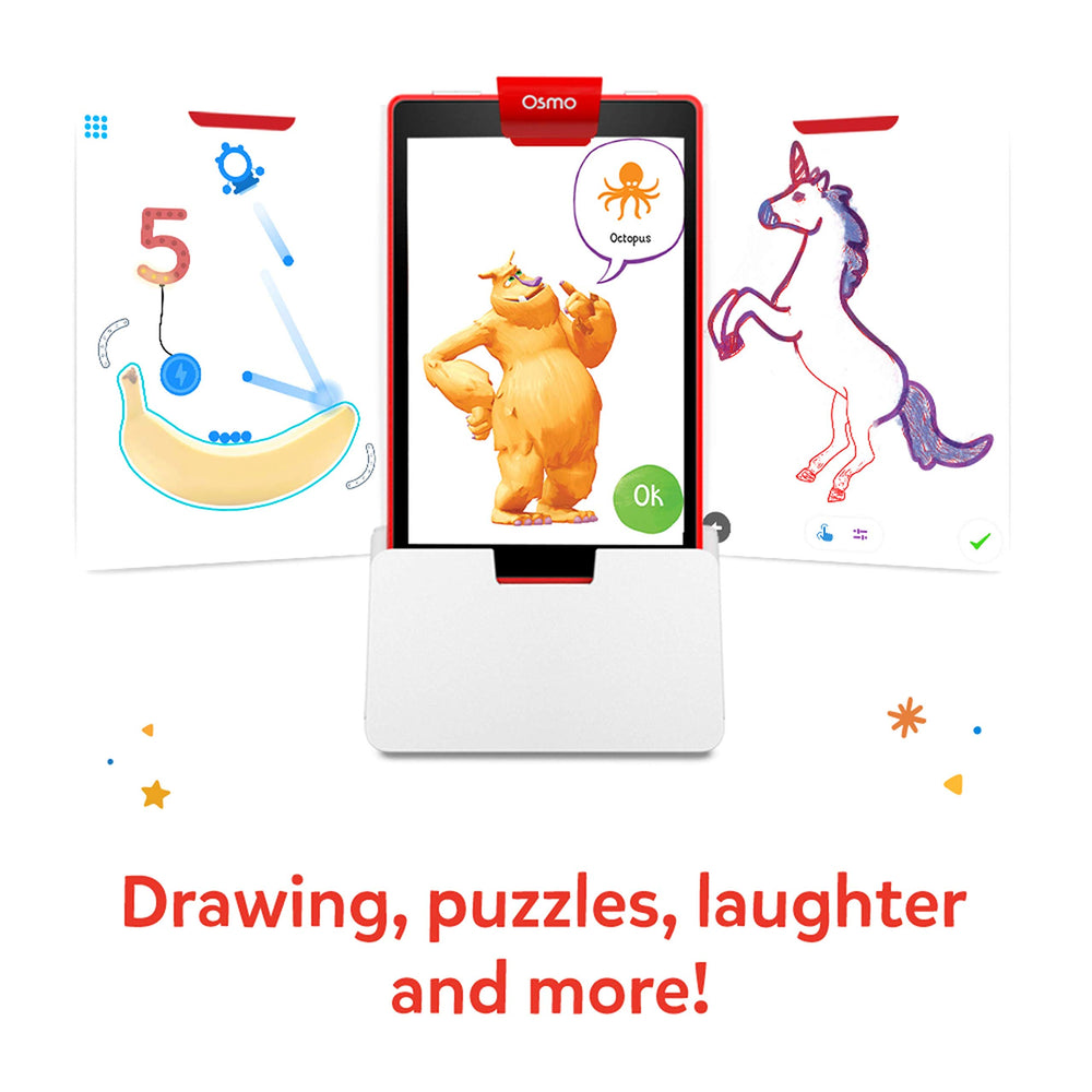 Osmo Creative Board with markers supports portable drawing sessions.
