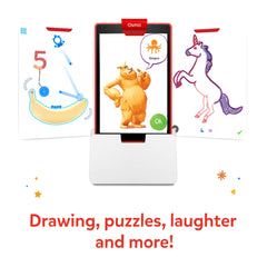 Osmo Creative Board with markers supports portable drawing sessions.