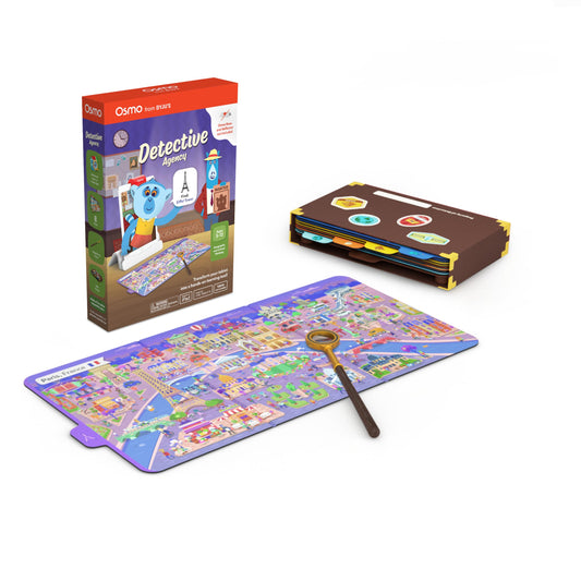 Osmo Detective Agency magnifying glass for hands-on geography exploration