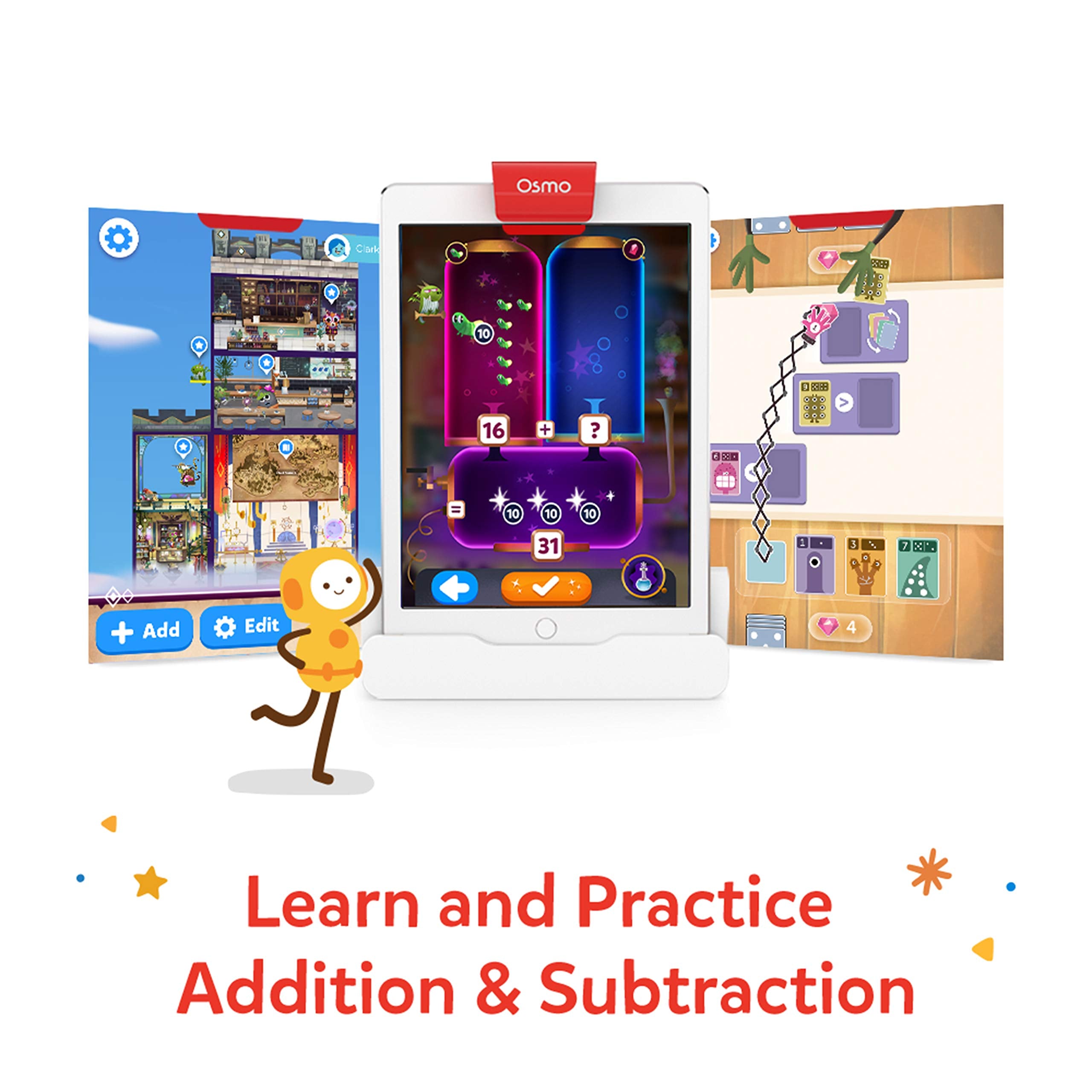 Osmo Dragon Balloons Flight highlights place value during an adventurous activity