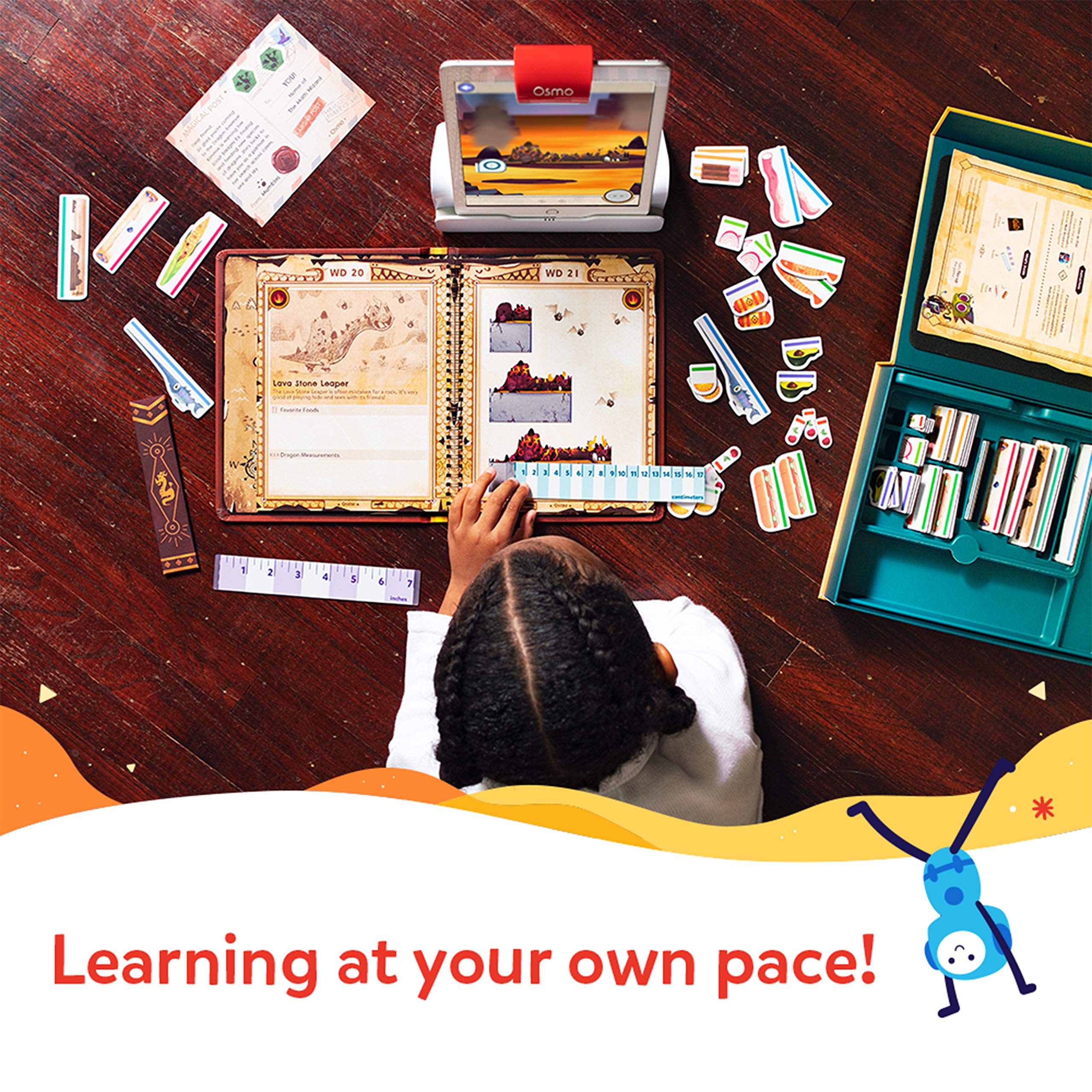 Osmo Math Wizard game app brings hands-on learning to the tablet.