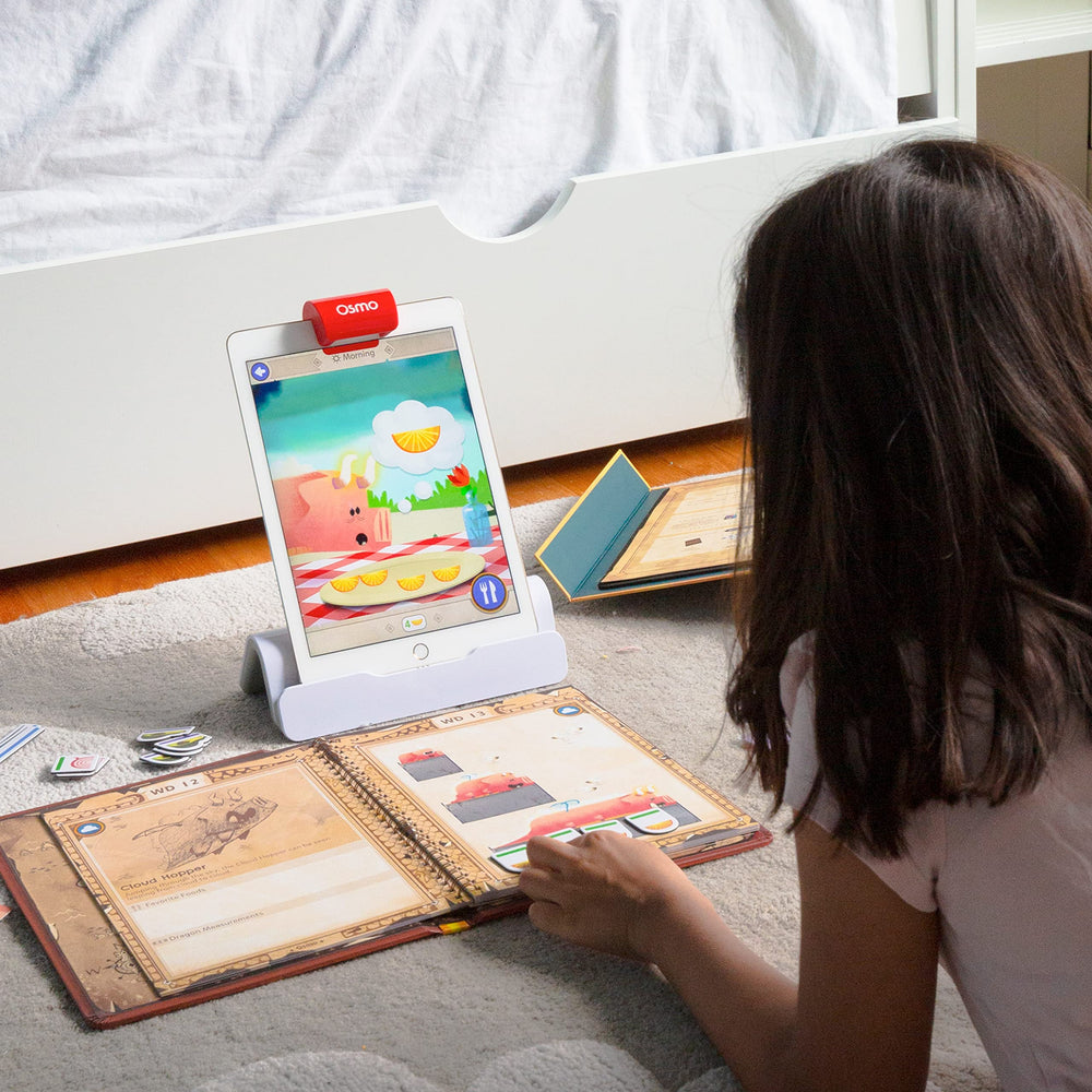 Osmo Math Wizard self-paced learning supports mastery at each step.