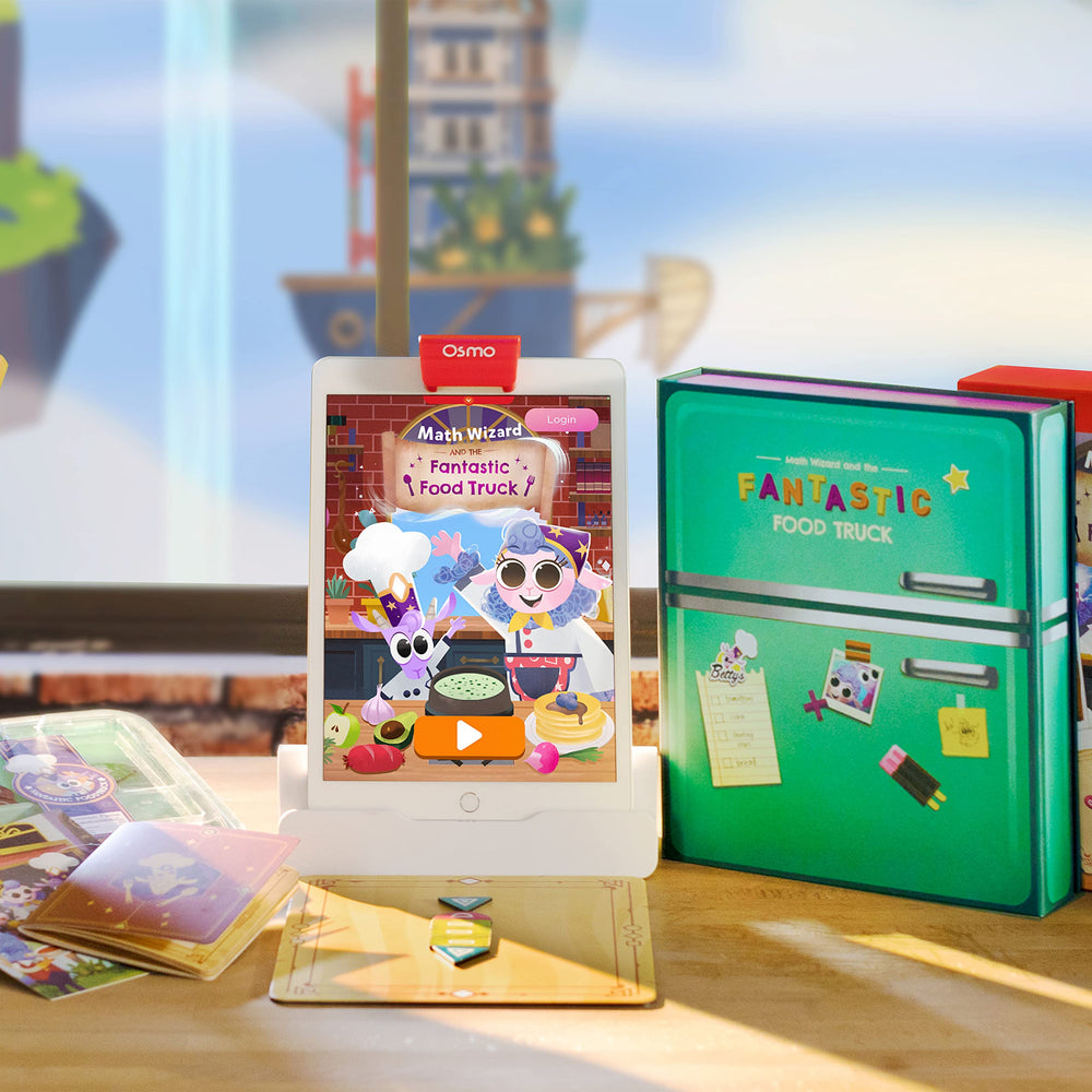 Osmo Math Wizard storage box keeps tiles organized after sessions