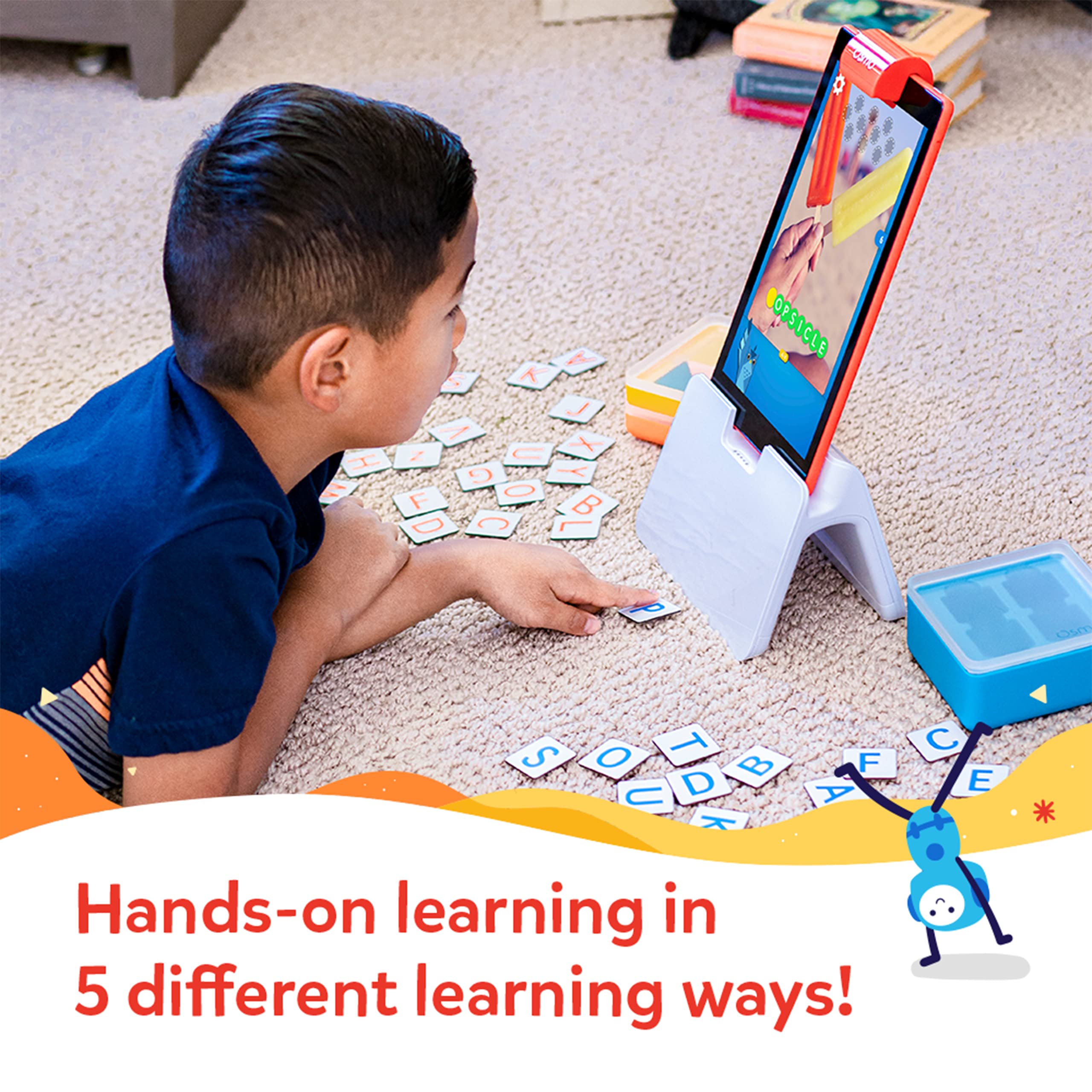 Osmo Numbers tiles for counting and basic math with on-screen feedback