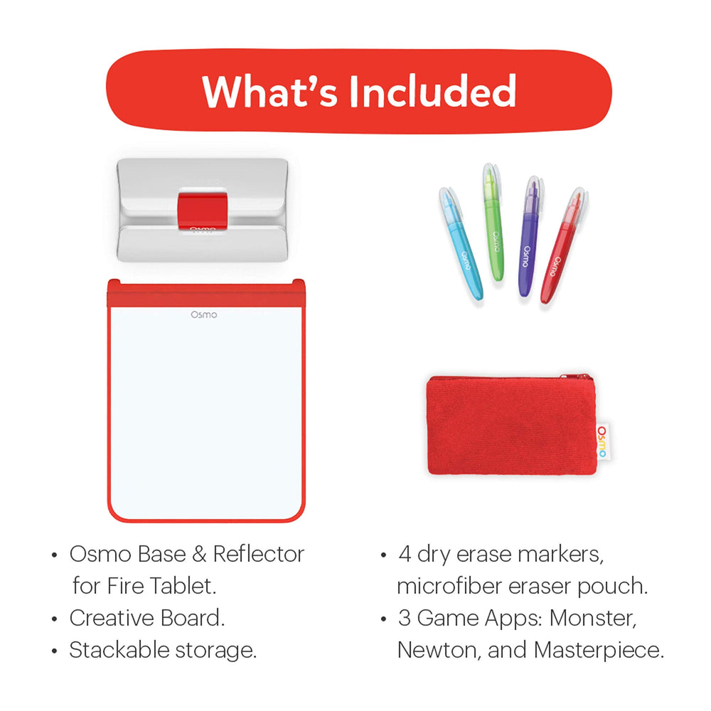 Osmo packaging and components show what’s in the box.