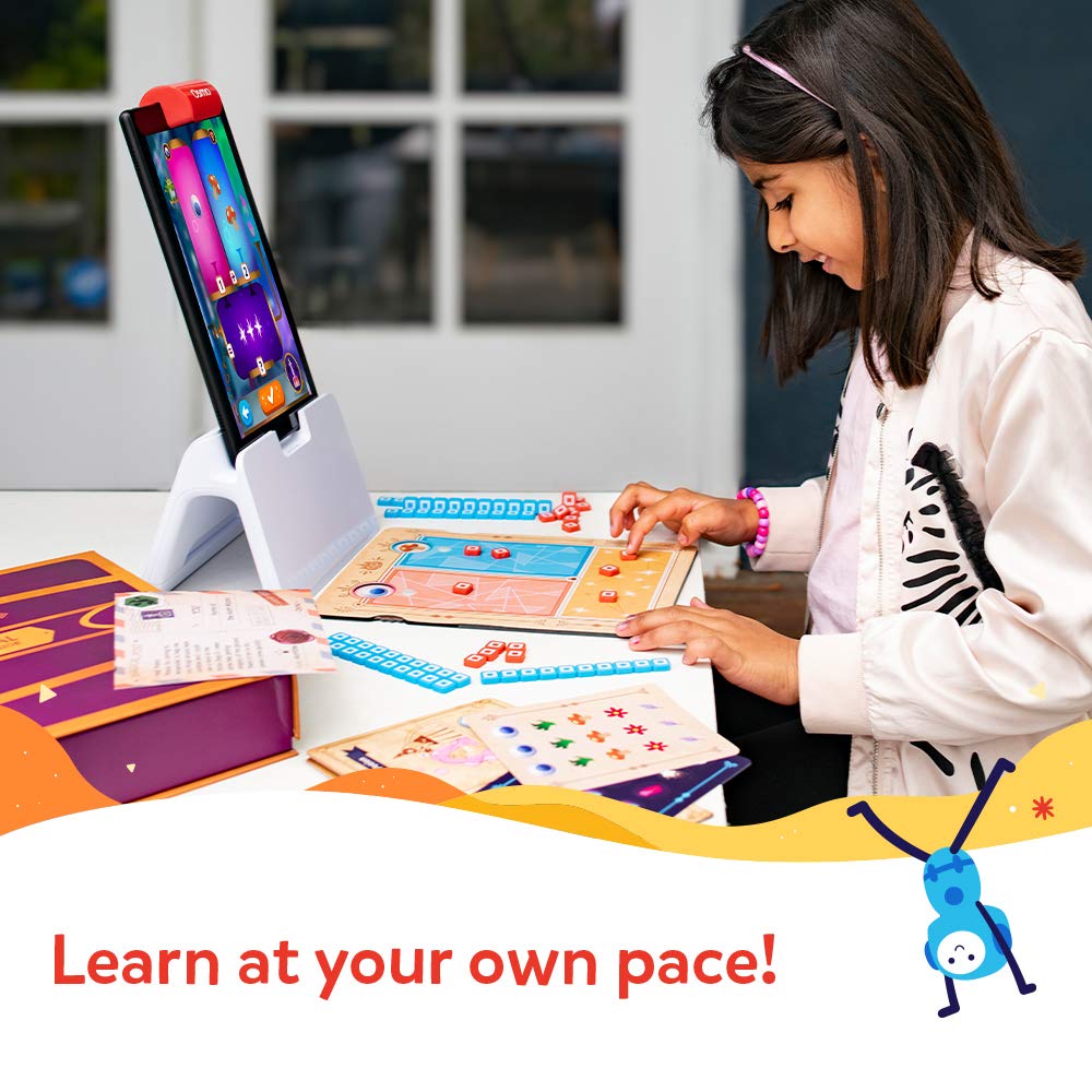 Osmo Place Value Counting Cubes demonstrates regrouping with tactile tools