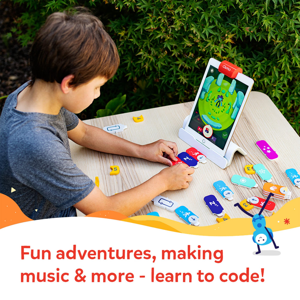 Osmo tangible blocks for physical coding actions