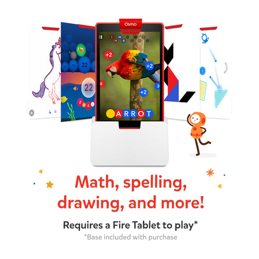 Osmo Tangram pieces engaging visual problem solving with on-screen shapes