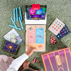 Osmo Wyverndell Wizard Cat Mumbles guides kids through a math quest