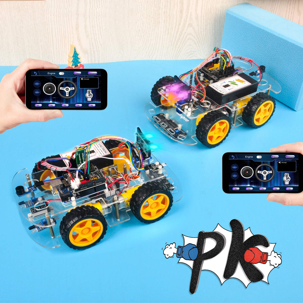 OSOYOO battery and charger package for longer STEM sessions