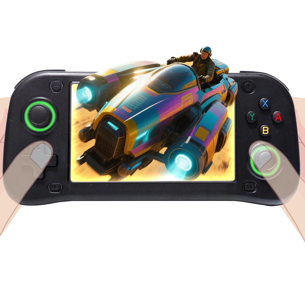OSYROY G28 front view shows a portable retro handheld for on-the-go gaming.