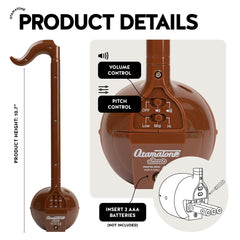 Otamatone Chocolate Edition hands-on play highlights friendly, creative music making.