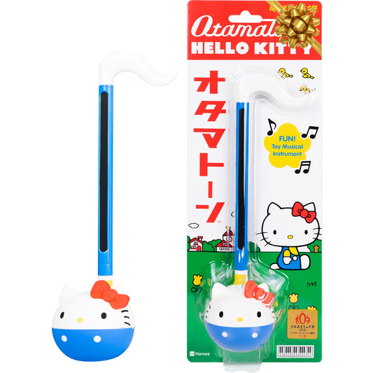 Otamatone Classic Hello Kitty front view for budding musicians.