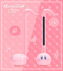 Otamatone Kirby Pink Star Hero battery operation, wireless play anywhere.