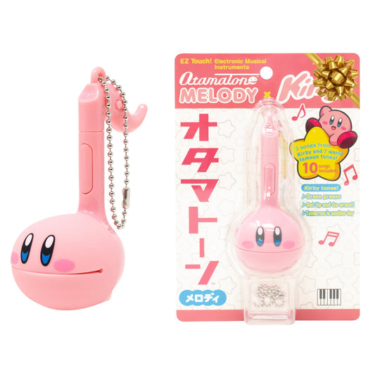Otamatone Melody Kirby Edition front view showing festive Kirby design for playful learning