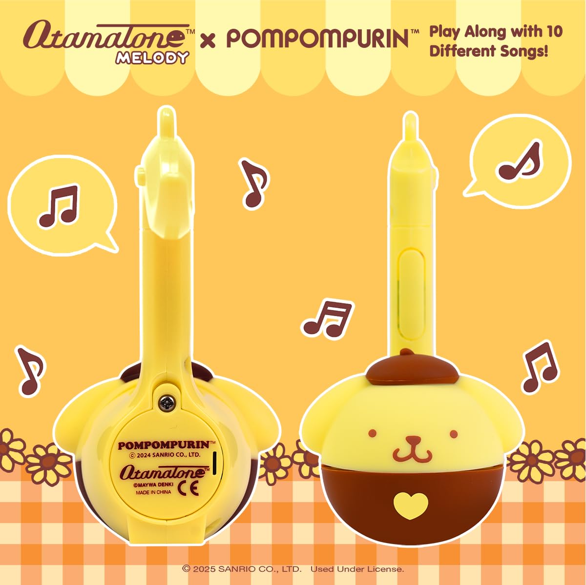 Otamatone Melody being played, showing ease of use for kids and adults.