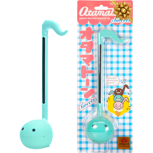 Otamatone Strawberry Edition front view, portable jam sessions